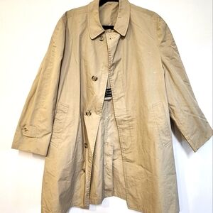 Vintage Jos.A.Bank Pea Coat rain Coat Khaki Coat Suit Jacket